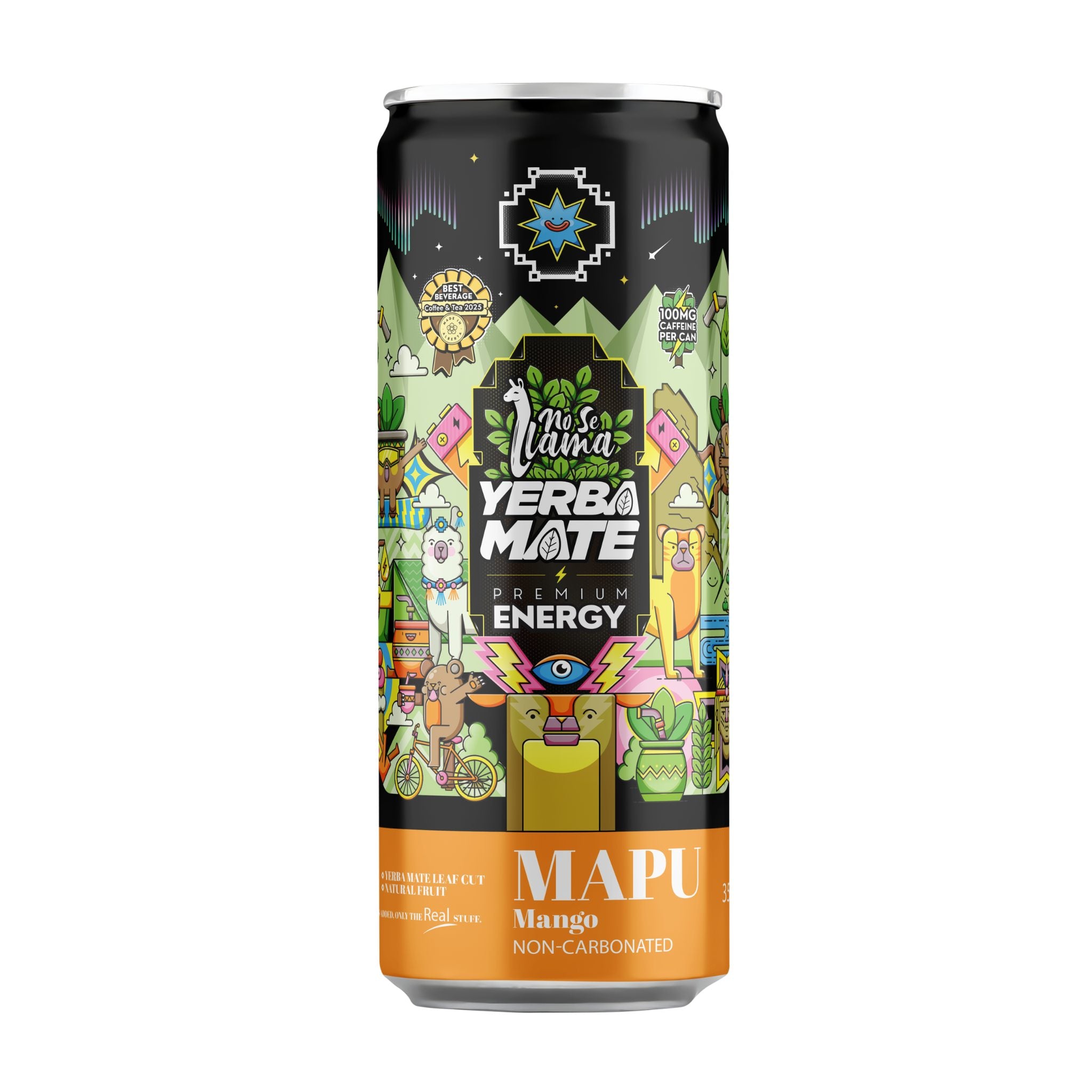 Mango Yerba Mate Energy Drink