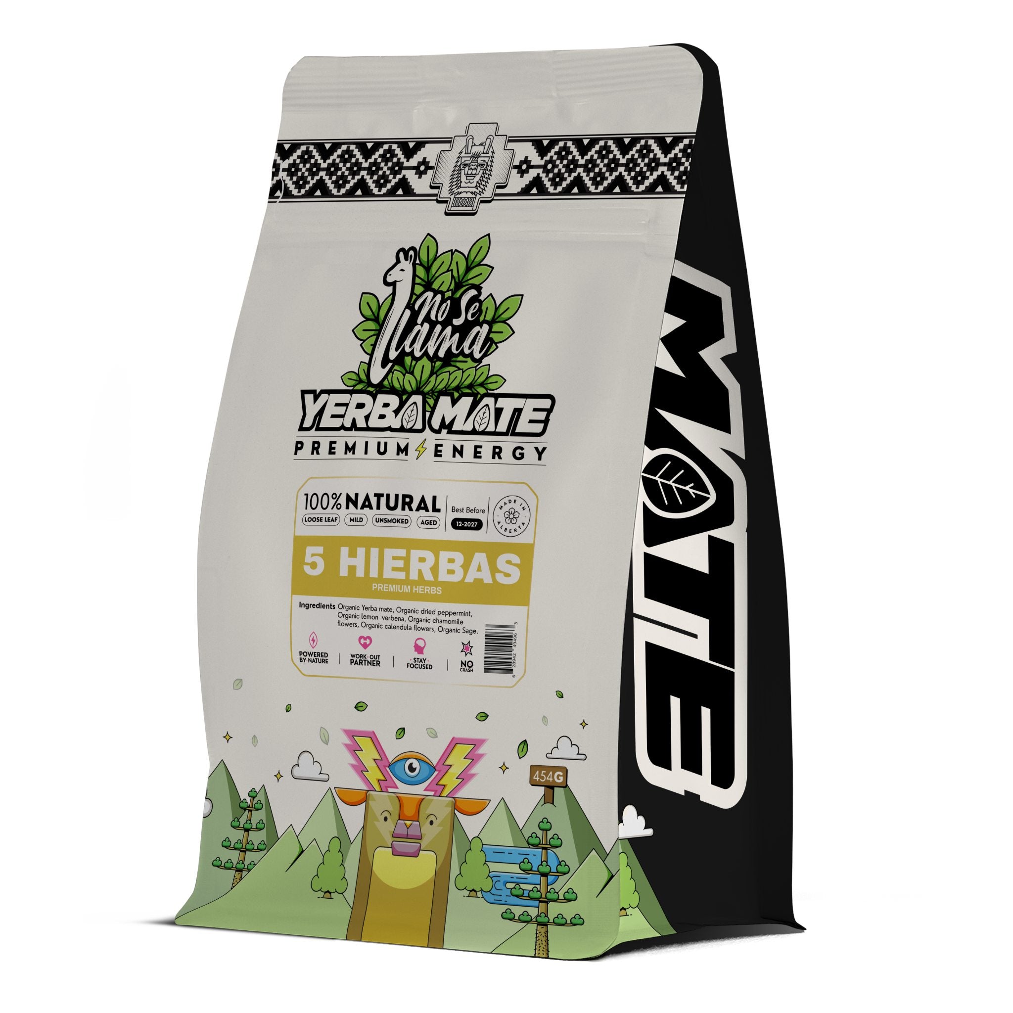 Herbal Yerba Mate Loose Leaf