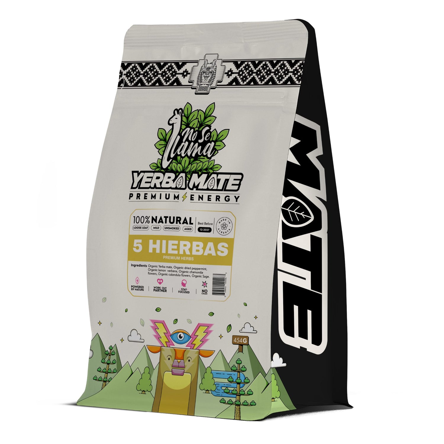 Herbal Yerba Mate Loose Leaf