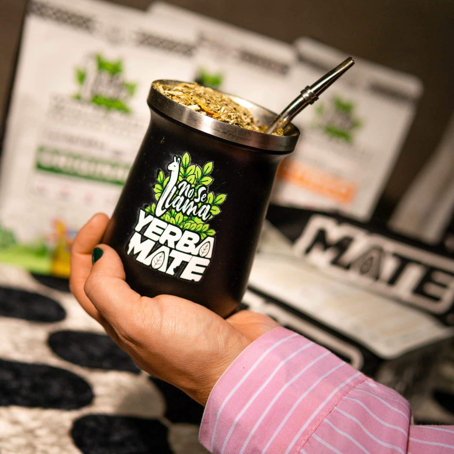 Yerba Mate gourd shaped cup