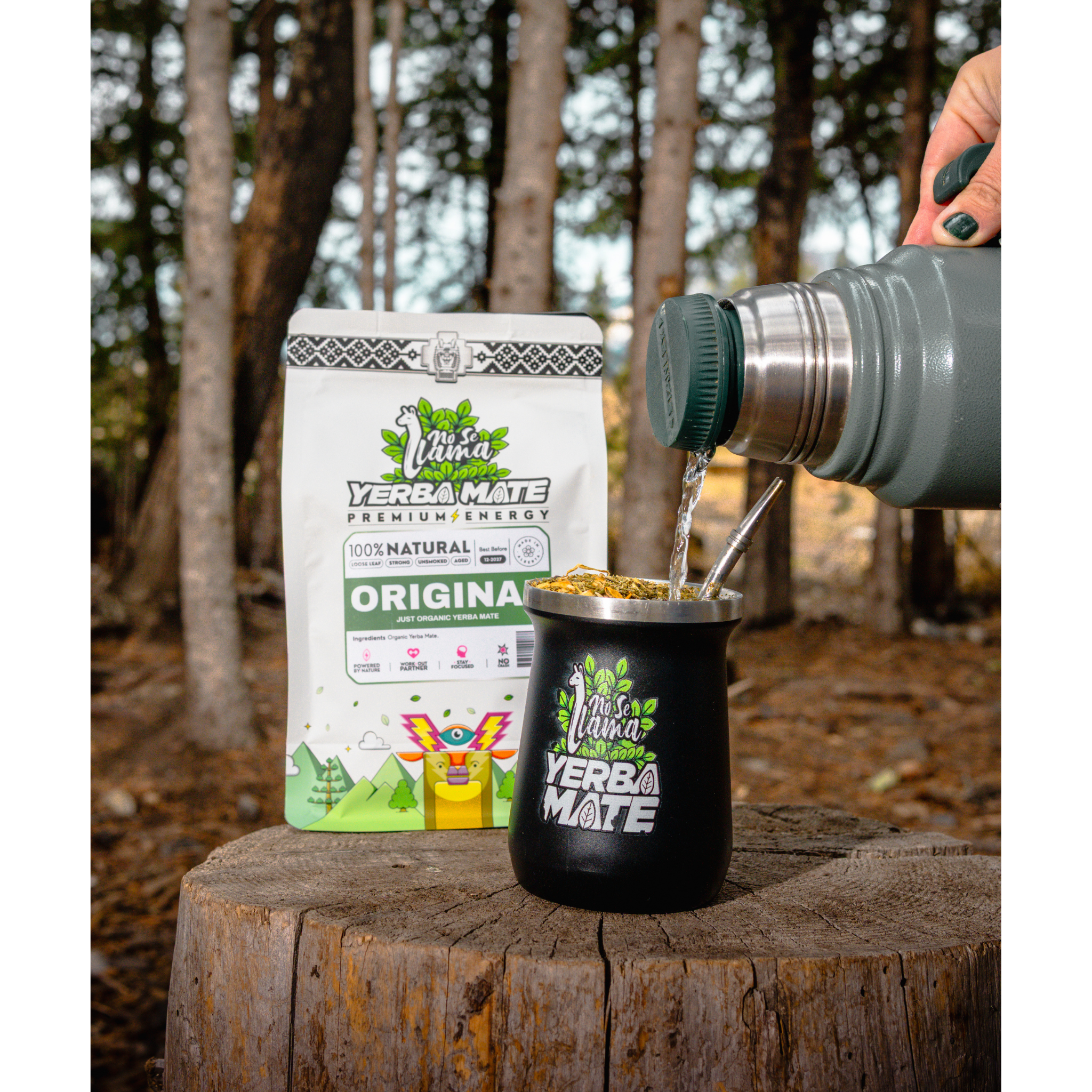 Yerba Mate gourd shaped cup