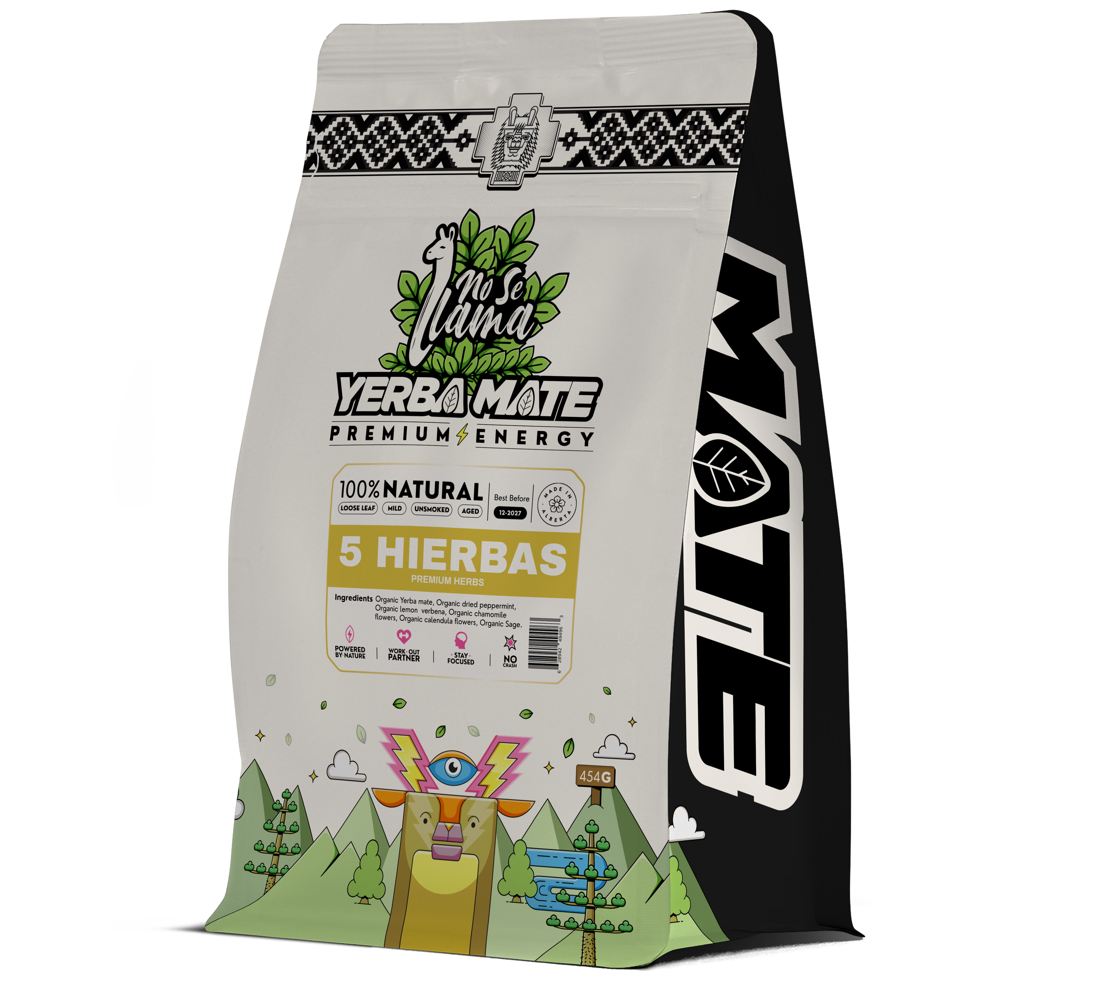 Herbal Yerba Mate Loose Leaf